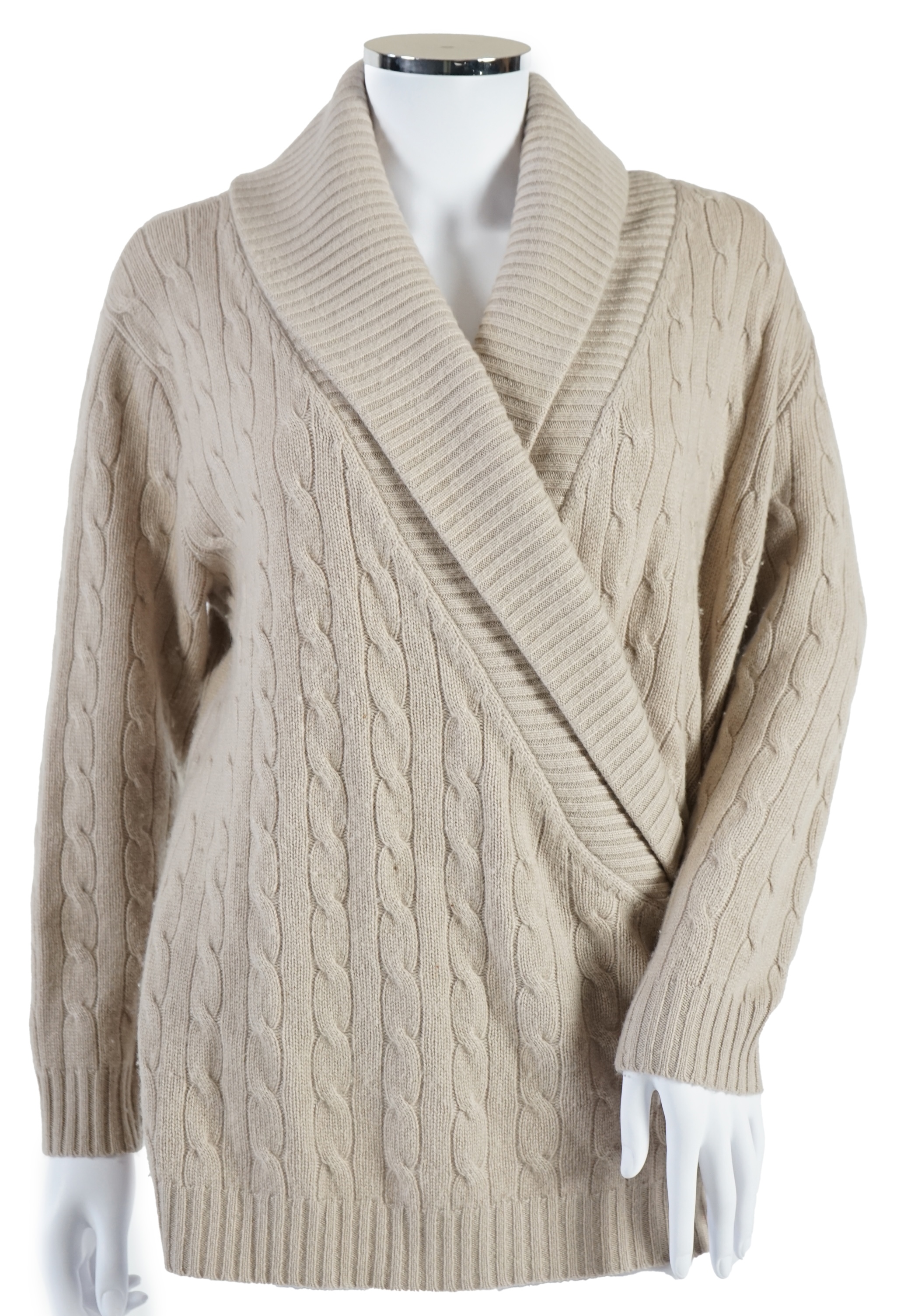 Three lady's Ralph Lauren cardigans. Proceeds to Happy Paws Puppy Rescue